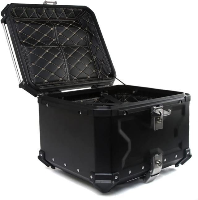 中古バイク用リアボックス 45L 中古バイク用リアボックス アルミトップケース 簡単脱着